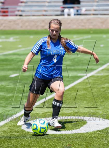 Thumbnail 1 in Amador vs. Capital Christian (CIF SJS D6 Final) photogallery.