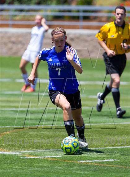 Thumbnail 3 in Amador vs. Capital Christian (CIF SJS D6 Final) photogallery.