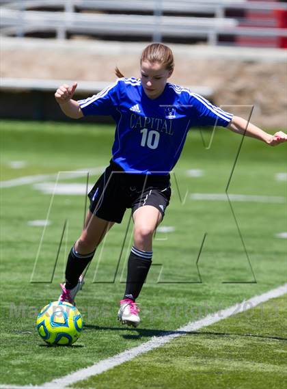 Thumbnail 3 in Amador vs. Capital Christian (CIF SJS D6 Final) photogallery.