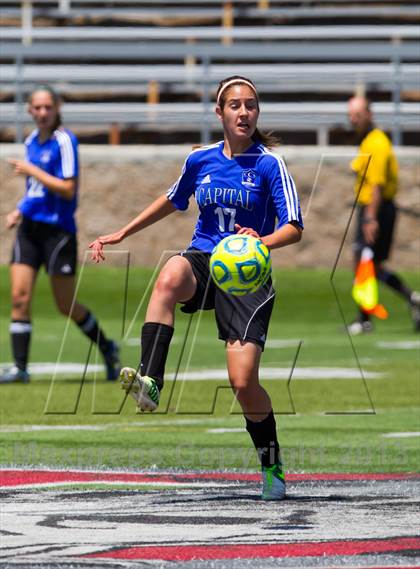 Thumbnail 2 in Amador vs. Capital Christian (CIF SJS D6 Final) photogallery.