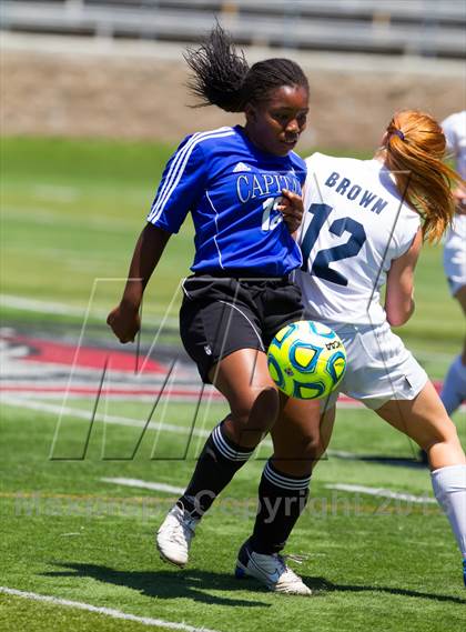 Thumbnail 2 in Amador vs. Capital Christian (CIF SJS D6 Final) photogallery.