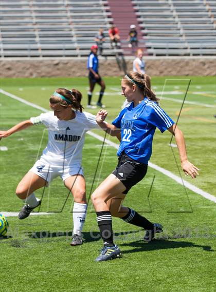 Thumbnail 3 in Amador vs. Capital Christian (CIF SJS D6 Final) photogallery.
