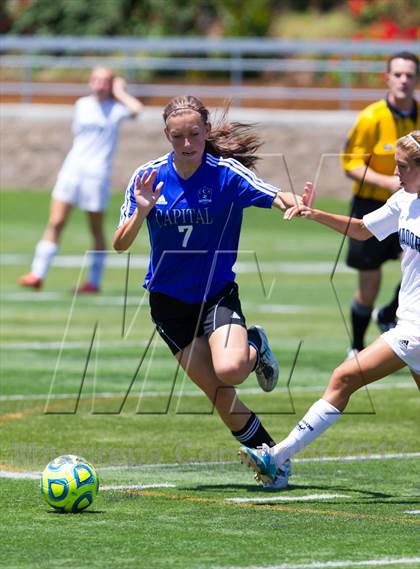 Thumbnail 1 in Amador vs. Capital Christian (CIF SJS D6 Final) photogallery.