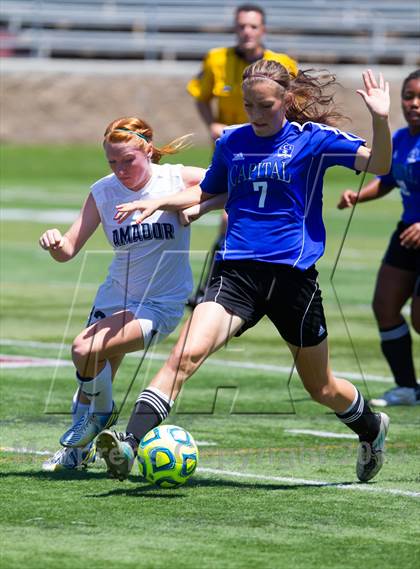 Thumbnail 1 in Amador vs. Capital Christian (CIF SJS D6 Final) photogallery.