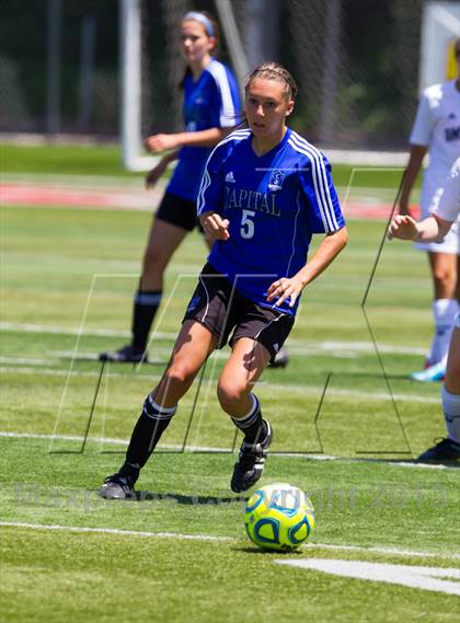 Thumbnail 1 in Amador vs. Capital Christian (CIF SJS D6 Final) photogallery.