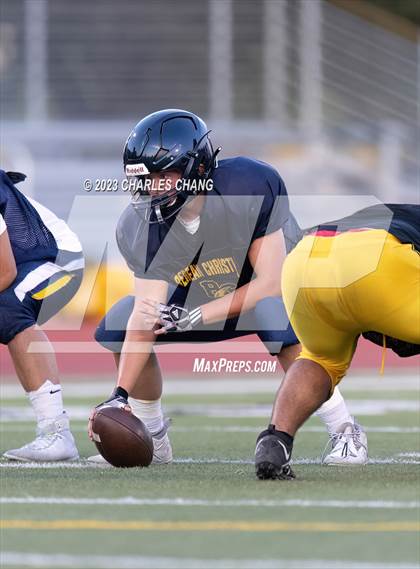 Thumbnail 1 in Alameda vs Berean Christian (Scrimmage) photogallery.