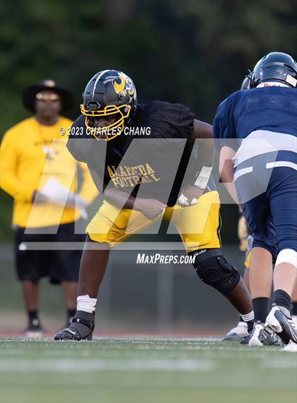 Thumbnail 1 in Alameda vs Berean Christian (Scrimmage) photogallery.
