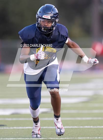 Thumbnail 3 in Alameda vs Berean Christian (Scrimmage) photogallery.