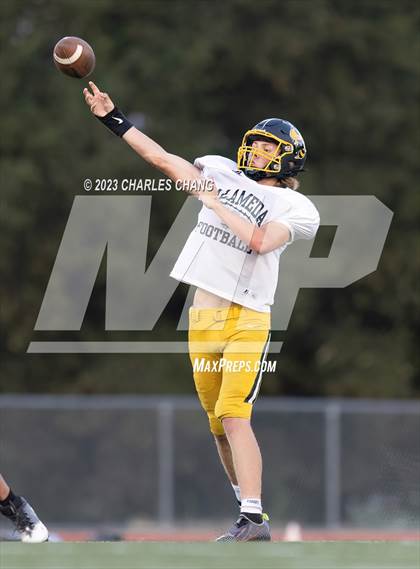 Thumbnail 3 in Alameda vs Berean Christian (Scrimmage) photogallery.