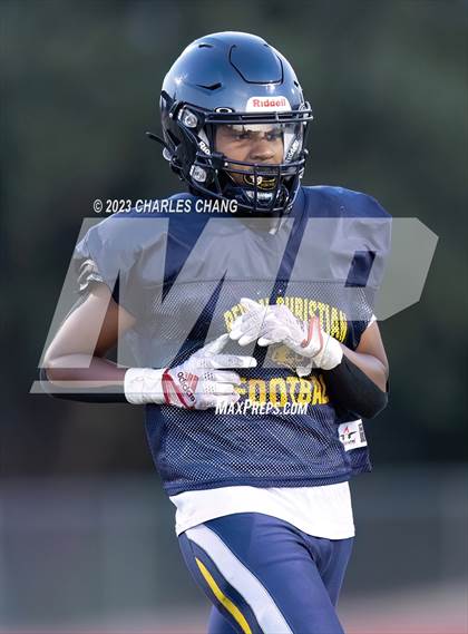 Thumbnail 1 in Alameda vs Berean Christian (Scrimmage) photogallery.