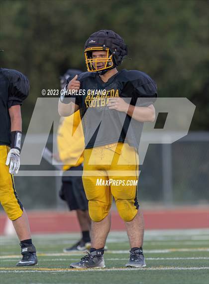 Thumbnail 3 in Alameda vs Berean Christian (Scrimmage) photogallery.