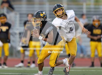 Thumbnail 2 in Alameda vs Berean Christian (Scrimmage) photogallery.