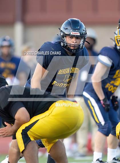 Thumbnail 3 in Alameda vs Berean Christian (Scrimmage) photogallery.