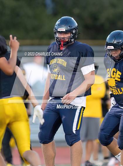 Thumbnail 3 in Alameda vs Berean Christian (Scrimmage) photogallery.