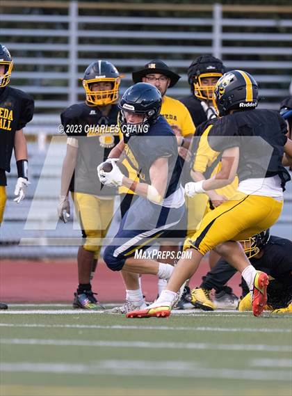 Thumbnail 2 in Alameda vs Berean Christian (Scrimmage) photogallery.