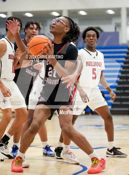 Thumbnail 2 in Harlem vs Curtis Baptist (100 Black Men of Augusta Thanksgiving Classic) photogallery.