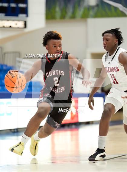 Thumbnail 2 in Harlem vs Curtis Baptist (100 Black Men of Augusta Thanksgiving Classic) photogallery.