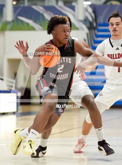 Thumbnail 3 in Harlem vs Curtis Baptist (100 Black Men of Augusta Thanksgiving Classic) photogallery.