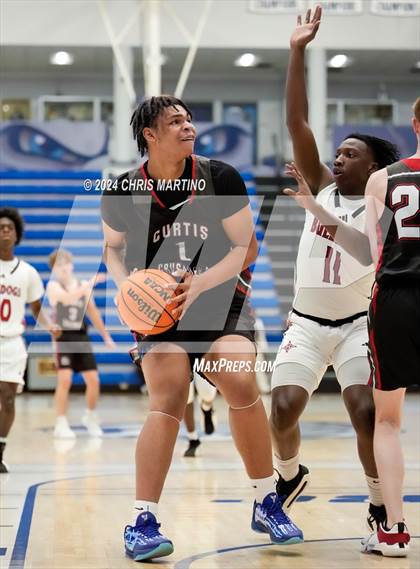 Thumbnail 1 in Harlem vs Curtis Baptist (100 Black Men of Augusta Thanksgiving Classic) photogallery.