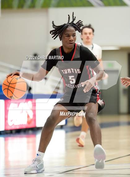 Thumbnail 2 in Harlem vs Curtis Baptist (100 Black Men of Augusta Thanksgiving Classic) photogallery.