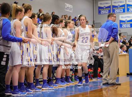 Thumbnail 2 in Clarksville Academy vs Goodpasture Christian (TSSAA District 4 Semifinal) photogallery.