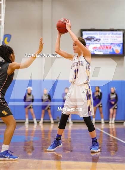 Thumbnail 1 in Clarksville Academy vs Goodpasture Christian (TSSAA District 4 Semifinal) photogallery.
