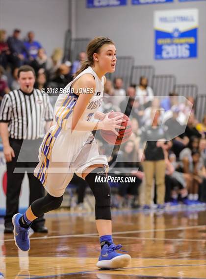 Thumbnail 2 in Clarksville Academy vs Goodpasture Christian (TSSAA District 4 Semifinal) photogallery.