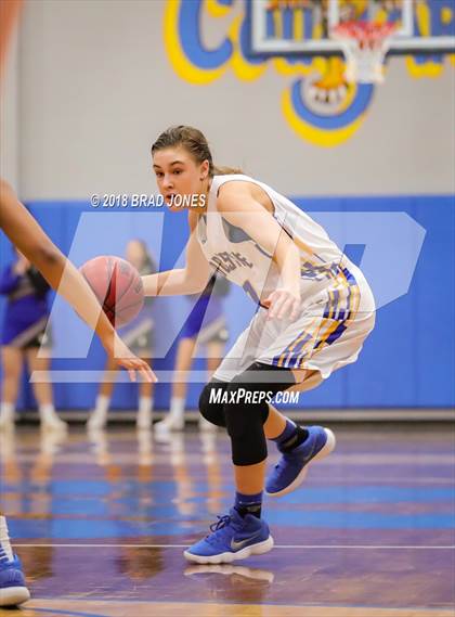 Thumbnail 1 in Clarksville Academy vs Goodpasture Christian (TSSAA District 4 Semifinal) photogallery.