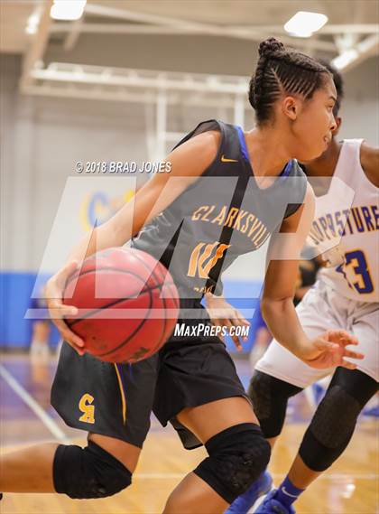 Thumbnail 3 in Clarksville Academy vs Goodpasture Christian (TSSAA District 4 Semifinal) photogallery.