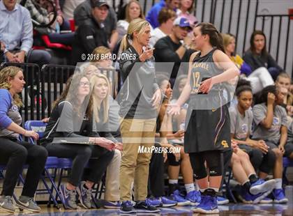 Thumbnail 2 in Clarksville Academy vs Goodpasture Christian (TSSAA District 4 Semifinal) photogallery.