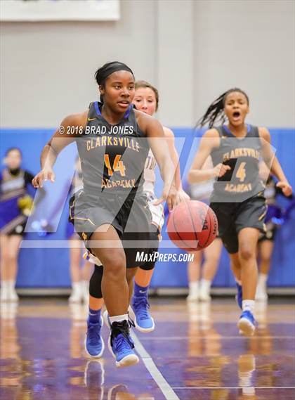 Thumbnail 2 in Clarksville Academy vs Goodpasture Christian (TSSAA District 4 Semifinal) photogallery.