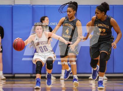 Thumbnail 1 in Clarksville Academy vs Goodpasture Christian (TSSAA District 4 Semifinal) photogallery.