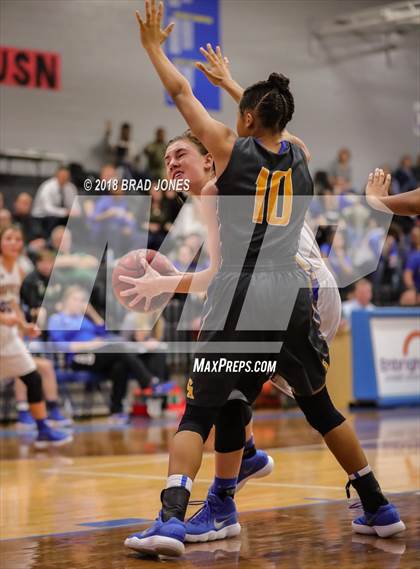 Thumbnail 1 in Clarksville Academy vs Goodpasture Christian (TSSAA District 4 Semifinal) photogallery.
