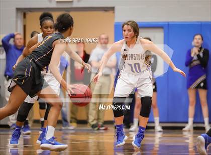 Thumbnail 2 in Clarksville Academy vs Goodpasture Christian (TSSAA District 4 Semifinal) photogallery.