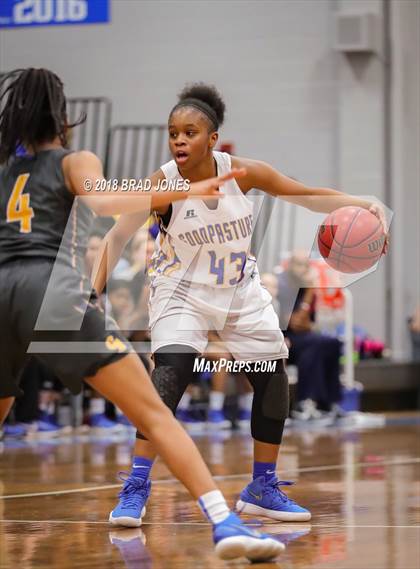 Thumbnail 1 in Clarksville Academy vs Goodpasture Christian (TSSAA District 4 Semifinal) photogallery.