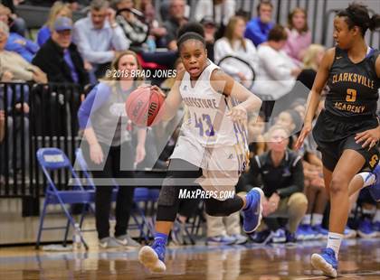 Thumbnail 1 in Clarksville Academy vs Goodpasture Christian (TSSAA District 4 Semifinal) photogallery.