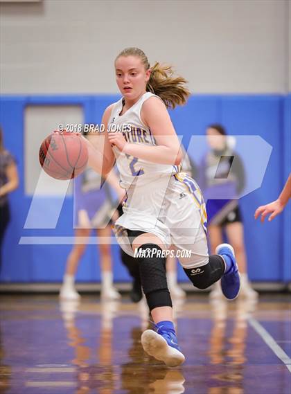 Thumbnail 2 in Clarksville Academy vs Goodpasture Christian (TSSAA District 4 Semifinal) photogallery.