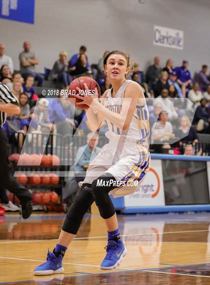 Thumbnail 2 in Clarksville Academy vs Goodpasture Christian (TSSAA District 4 Semifinal) photogallery.