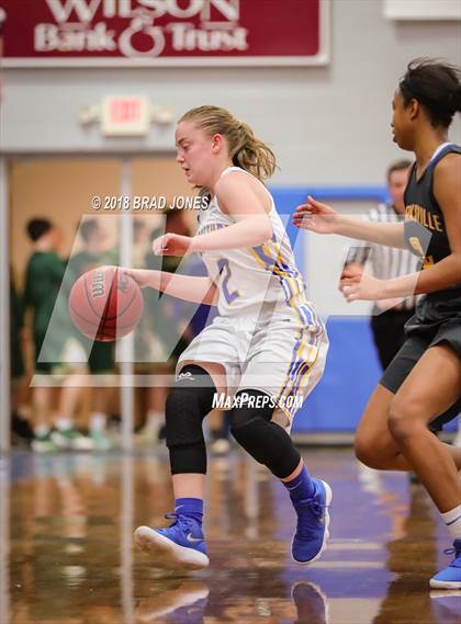 Thumbnail 3 in Clarksville Academy vs Goodpasture Christian (TSSAA District 4 Semifinal) photogallery.