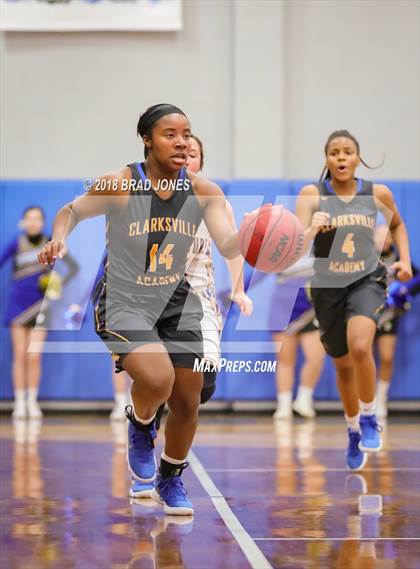 Thumbnail 1 in Clarksville Academy vs Goodpasture Christian (TSSAA District 4 Semifinal) photogallery.