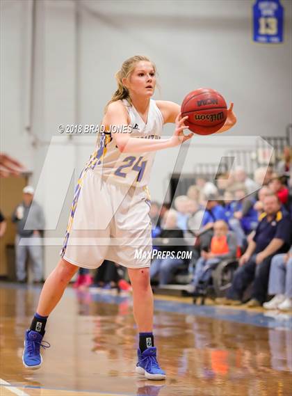 Thumbnail 1 in Clarksville Academy vs Goodpasture Christian (TSSAA District 4 Semifinal) photogallery.