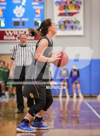 Thumbnail 1 in Clarksville Academy vs Goodpasture Christian (TSSAA District 4 Semifinal) photogallery.