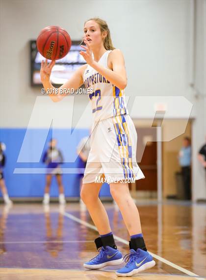 Thumbnail 2 in Clarksville Academy vs Goodpasture Christian (TSSAA District 4 Semifinal) photogallery.