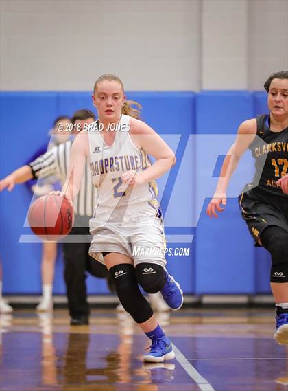 Thumbnail 3 in Clarksville Academy vs Goodpasture Christian (TSSAA District 4 Semifinal) photogallery.
