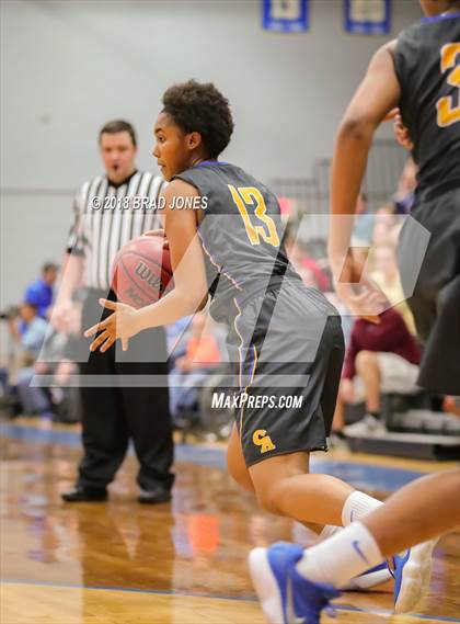 Thumbnail 2 in Clarksville Academy vs Goodpasture Christian (TSSAA District 4 Semifinal) photogallery.