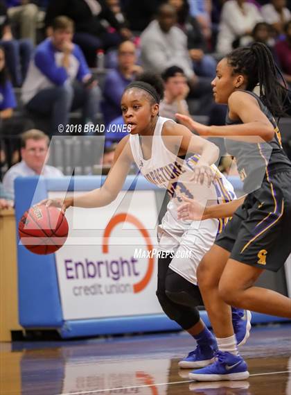 Thumbnail 2 in Clarksville Academy vs Goodpasture Christian (TSSAA District 4 Semifinal) photogallery.