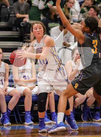 Thumbnail 2 in Clarksville Academy vs Goodpasture Christian (TSSAA District 4 Semifinal) photogallery.