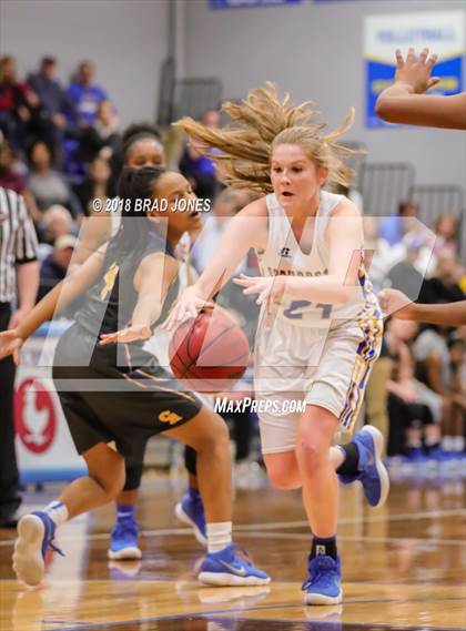 Thumbnail 1 in Clarksville Academy vs Goodpasture Christian (TSSAA District 4 Semifinal) photogallery.