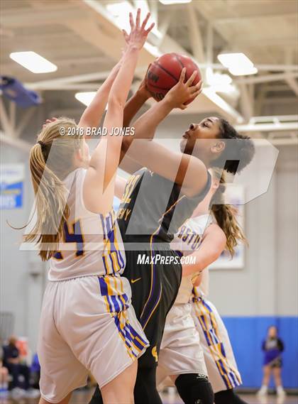 Thumbnail 1 in Clarksville Academy vs Goodpasture Christian (TSSAA District 4 Semifinal) photogallery.