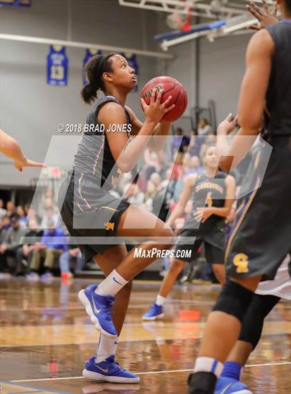 Thumbnail 3 in Clarksville Academy vs Goodpasture Christian (TSSAA District 4 Semifinal) photogallery.